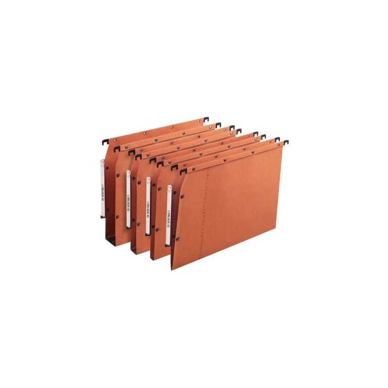 Achetez Paquet de 25 dossiers suspendus AZV Ultimate pour armoire dos fond 30 mm orange 100330475 HA..