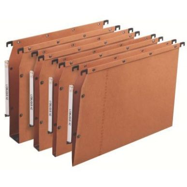 Achetez Paquet de 25 dossiers suspendus AZV Ultimate pour armoire dos fond 50 mm orange 100330476 HA..