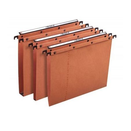 Achetez Paquet de 25 dossiers suspendus AZO Ultimate orange pour tiroir dos fond 30 mm 100330272 HAM..