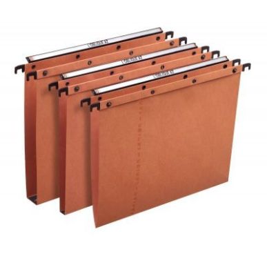 Achetez Paquet de 25 dossiers suspendus AZO Ultimate orange pour tiroir dos fond 30 mm 100330272 HAM..