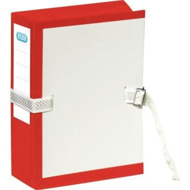 Achetez Pochette archives à soufflet en PVC rouge format 24x32cm 100726064 ELBA pas cher sur Ma Ren..