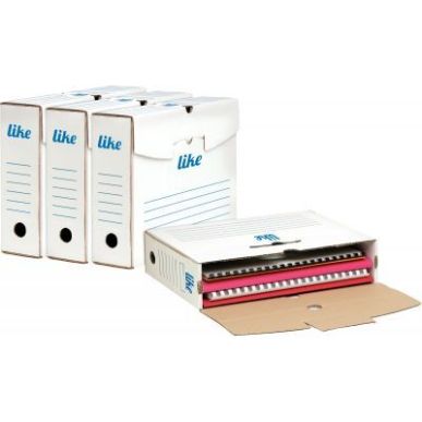 Achetez Paquet de 10 boîtes à  archive, dos 10 cm. LIKE 23988 LIKE pas cher sur Ma Rentrée Scola..