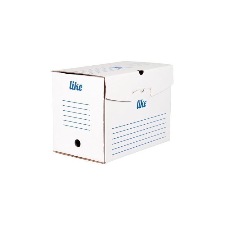 Paquet de 10 boîtes à  archive, dos 20 cm LIKE 23992 LIKE