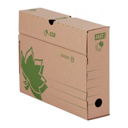 Achetez Paquet de 10 boites d'archives 33x25cm dos 8cm écrues 100725786 FAST HAMELIN pas cher sur M..