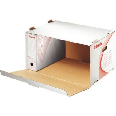 Achetez Paquet de 10 containers ouverture frontale blanc 128910 ESSELTE pas cher sur Ma Rentrée Sco..