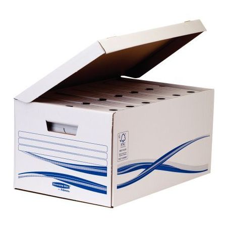 Achetez Container avec 6 boites d'archives dos 8cm blanc 4460504 BANKERS BO FELLOWES pas cher sur Ma..