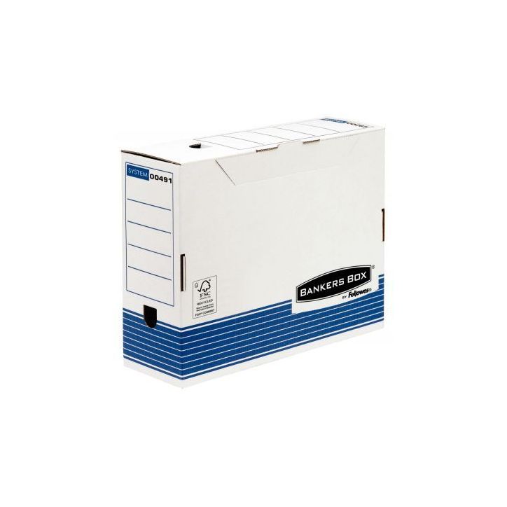 Paquet 10 boites archive 33x25 dos 10 1130902 BANKERS BO FELLOWES