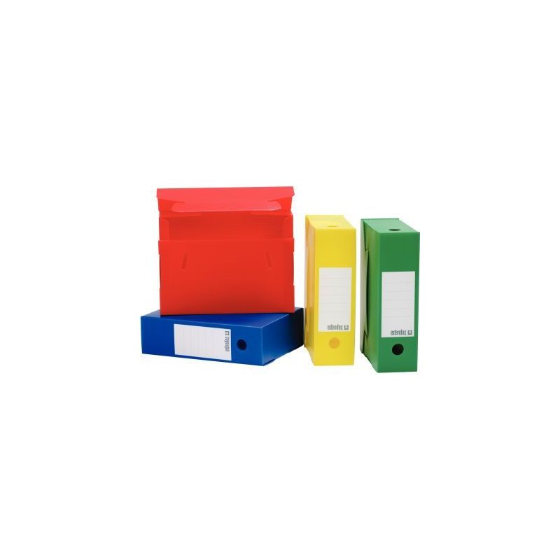 Achetez Paquet de 10 boîtes à archives en polypropylène alvéolé, Format : L 34xH25cm dos de 10c..