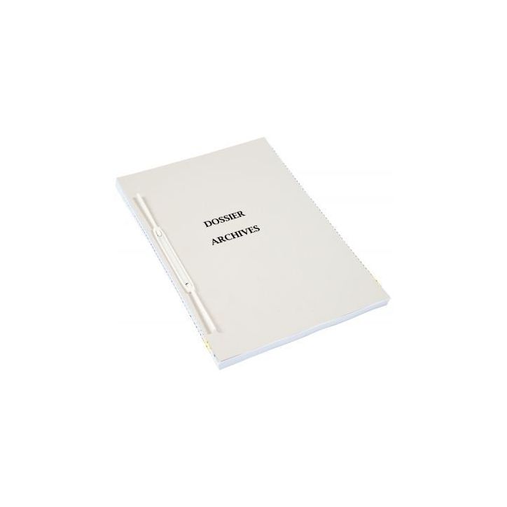 Boîte de 100 relieurs à archives 80 mm 00895 FELLOWES