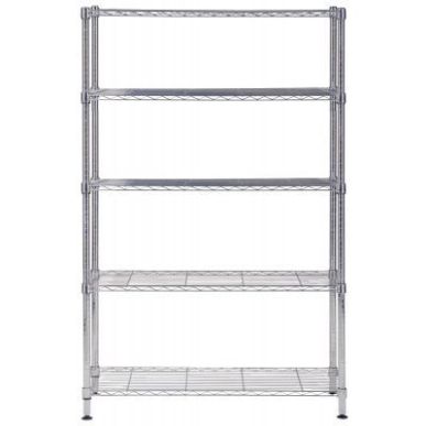 Achetez Etagère métal chromé 120x200cm MOBI5L ALBA pas cher sur Ma Rentrée Scolaire