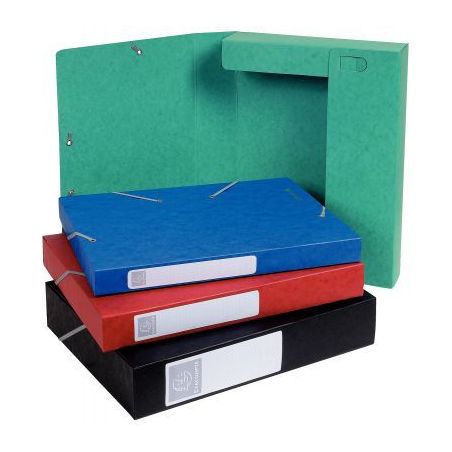 Achetez Boîte de classement en carte lustrée CARTOBOX dos 6 cm, coloris assortis 16000H CARTOBOX E..