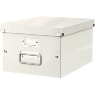 Achetez Boite de rangement en carton Click&Store WOW A4+ blanc 60440001 WOW LEITZ pas cher sur Ma Re..