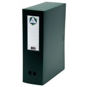 Achetez PERGAMY Boîte de classement dos de 10 cm, en polypropylène 7/10e. Coloris vert pas cher su..