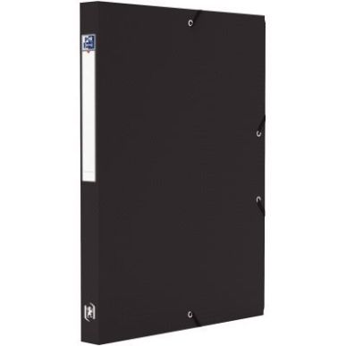 Achetez OXFORD Boîte de classement MEMPHIS 24x32cm, en polypropylène 7/10e. Dos 2,5cm. Coloris Noi..