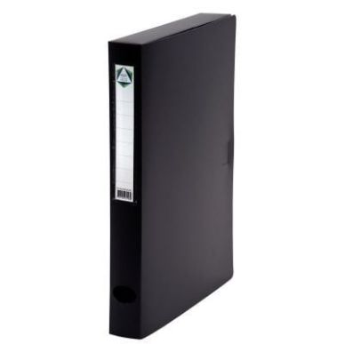 Achetez PERGAMY Boîte de classement dos de 4 cm, en polypropylène 7/10e. Coloris noir pas cher sur..