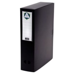 Achetez PERGAMY Boîte de classement dos de 8 cm, en polypropylène 7/10e. Coloris noir pas cher sur..