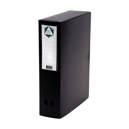 Achetez PERGAMY Boîte de classement dos de 8 cm, en polypropylène 7/10e. Coloris noir pas cher sur..