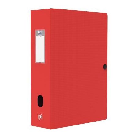 Achetez Boite de classement MEMPHIS en polypropylène, dos de 80 mm, coloris rouge 100200176 MEMPHIS..