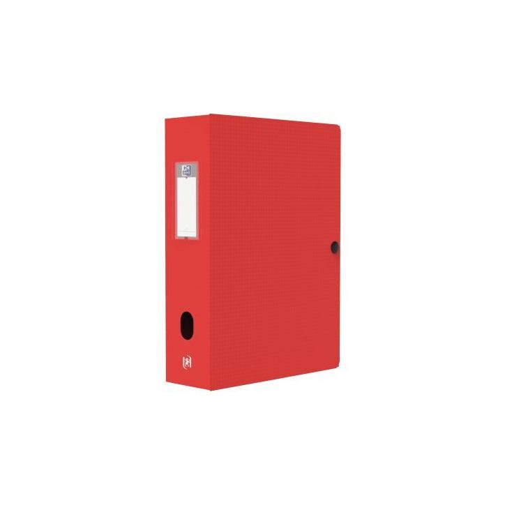 Boite de classement MEMPHIS en polypropylène, dos de 80 mm, coloris rouge 100200176 MEMPHIS HAMELIN