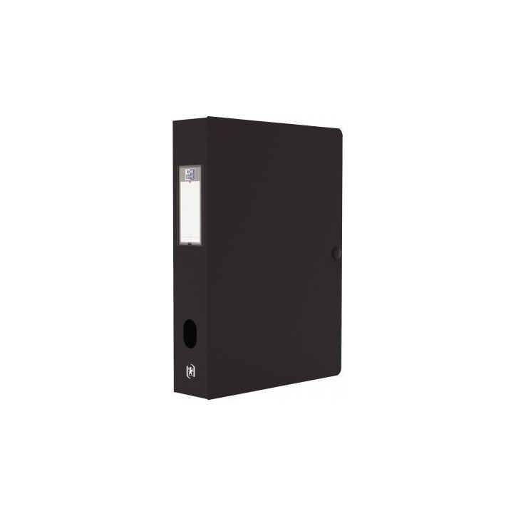 Boite de classement MEMPHIS en polypropylène, dos de 60 mm, coloris noir 100200159 MEMPHIS HAMELIN