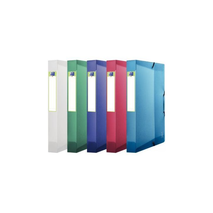 Boite de classement en polypropylène 2ND LIFE, dos 40 mm, coloris assortis 400071321 2DE LIFE HAMELIN