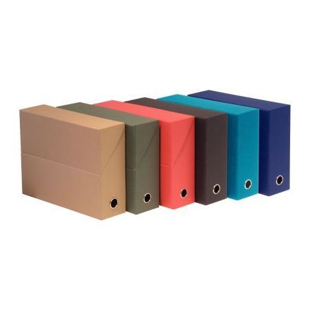 Achetez Boite de transfert papier toilé, dos 12 cm, noir 89421E EXACOMPTA pas cher sur Ma Rentrée ..