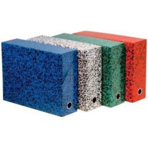 Achetez Boite de transfert papier marbré, dos 9 cm, bleu 89722E EXACOMPTA pas cher sur Ma Rentrée ..