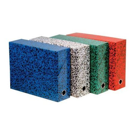 Achetez Boite de transfert papier marbré, dos 9 cm, bleu 89722E EXACOMPTA pas cher sur Ma Rentrée ..