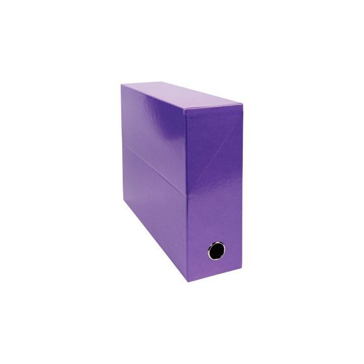 Boite de transfert IDERAMA, dos 9 cm, violet 89926E IDERAMA EXACOMPTA