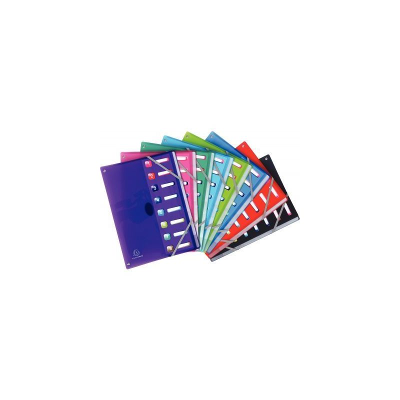 Achetez Trieur 8 compartiments IDERAMA en polypropylène, coloris assortis 58670E IDERAMA EXACOMPTA .. Achetez Trieur 8 compartiments IDERAMA en polypropylène, coloris assortis 58670E IDERAMA EXACOMPTA ..