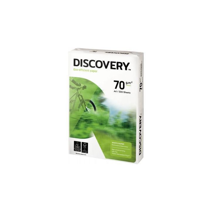 Ramette de 500 feuilles format A4 70g blanc DISCOVERY DISCOV A4 70G DISCOVERY