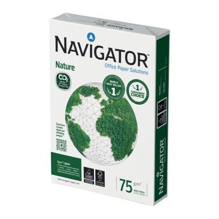 Achetez Ramette de 500 feuilles format A4 75g blanc NAVIGATOR NATURE 75G NAVIGATOR pas cher sur Ma R..