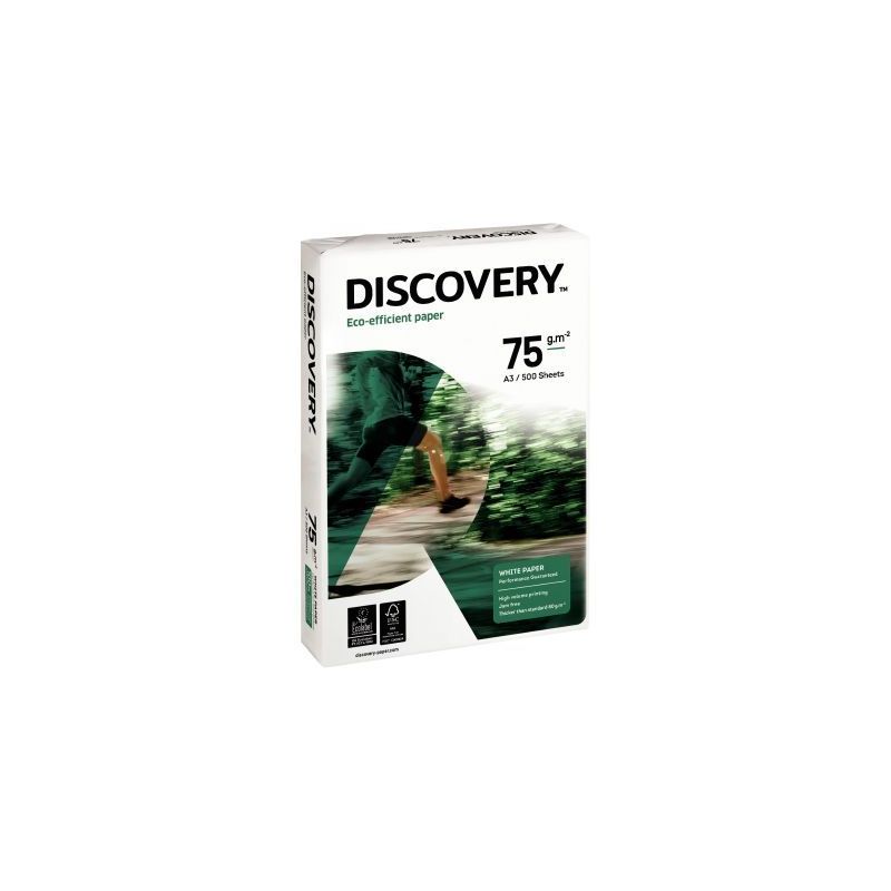 Achetez Ramette de 500 feuilles de papier blanc 75g de format A3 DISCOVERY DISCOV A3 75G DISCOVERY p.. Achetez Ramette de 500 feuilles de papier blanc 75g de format A3 DISCOVERY DISCOV A3 75G DISCOVERY p..
