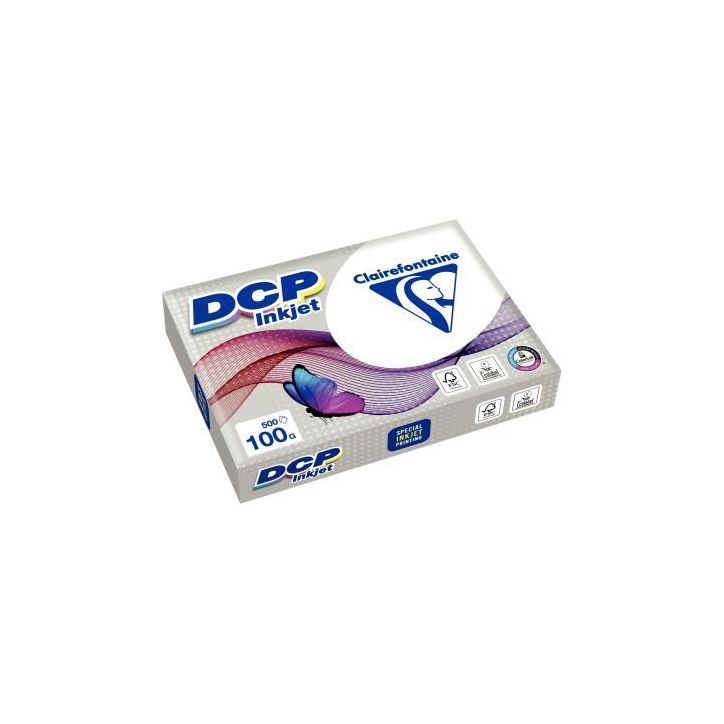 Ramette 500 feuilles A4 100g blanc DCP iNKJET 50706C CLAIREFONTAINE