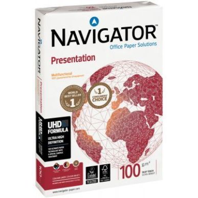 Achetez NAVIGATOR Ramette 500 feuilles papier extra Blanc Navigator Presentation A4 100G CIE 169 pas..