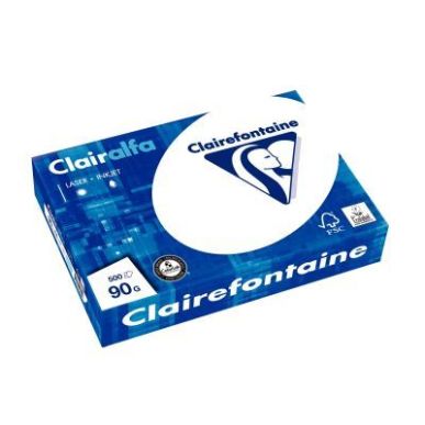 Achetez Ramette de 500 feuilles de papier blanc 90g de format A4 CLAIRALFA 2896C CLAIRALFA CLAIREFON..