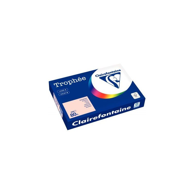 Achetez Carton de 3 ramettes de 500 feuilles format A3 80g saumon CLAIREFONTAINE 36807 X3 TROPHEE CL.. Achetez Carton de 3 ramettes de 500 feuilles format A3 80g saumon CLAIREFONTAINE 36807 X3 TROPHEE CL..