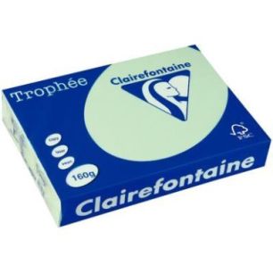 Achetez CLAIREFONTAINE Ramette de 250 feuilles papier couleur TROPHEE 160 grammes format A4 Vert 263..