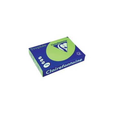 Achetez Carton de 5 ramettes de 500 feuilles format A4 80g vert fluo 2975PCX5 TROPHEE CLAIREFONTAINE..