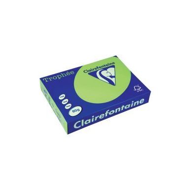 Achetez Carton de 5 ramettes de 500 feuilles format A4 80g vert fluo 2975PCX5 TROPHEE CLAIREFONTAINE..