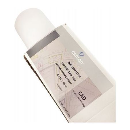 Achetez Rouleau de papier calque satin 1,10x20m 95g C200012129 CANSON pas cher sur Ma Rentrée Scola..