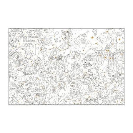 Achetez Coloriage géant fee PAPCOLORGFEE pas cher sur Ma Rentrée Scolaire