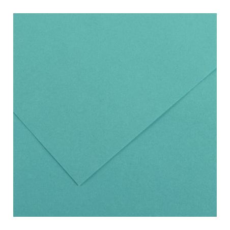 Achetez Paquet de 10 feuilles Colorline 50x65 cm 150 g bleu turquoise C200041401 CANSON pas cher sur..