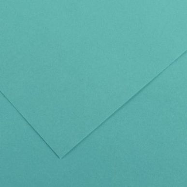 Achetez Paquet de 10 feuilles Colorline 50x65 cm 150 g bleu turquoise C200041401 CANSON pas cher sur..
