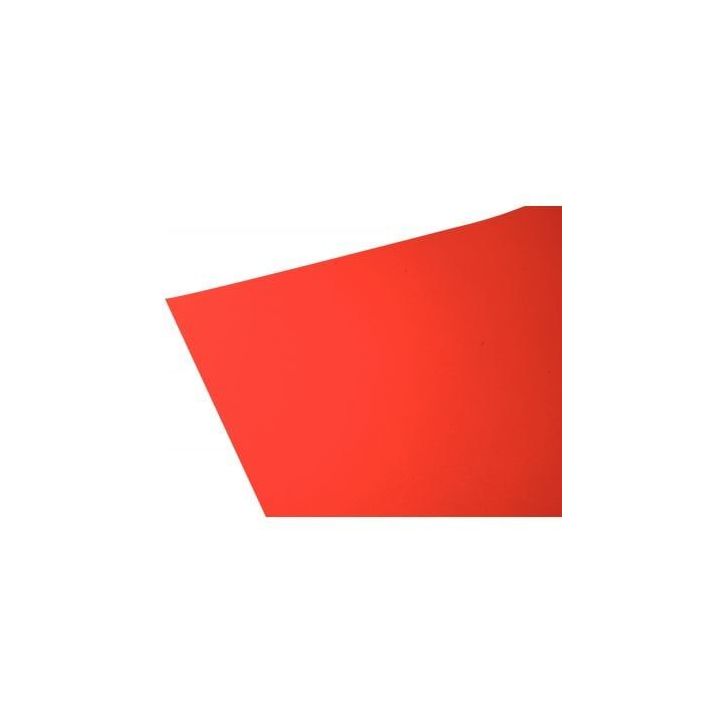 Paquet de 10 feuilles papier dessin couleur format 50x65 cm 160 g rouge 50X65/160/10R