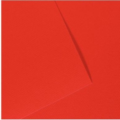 Achetez Paquet de 10 feuilles mi-teinte format 50x65 coloris rouge vif C31032S110 CANSON pas cher su..