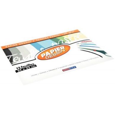 Achetez POCH 12F DESS 160G 24X32 PAST. 43012MAJUSC pas cher sur Ma Rentrée Scolaire