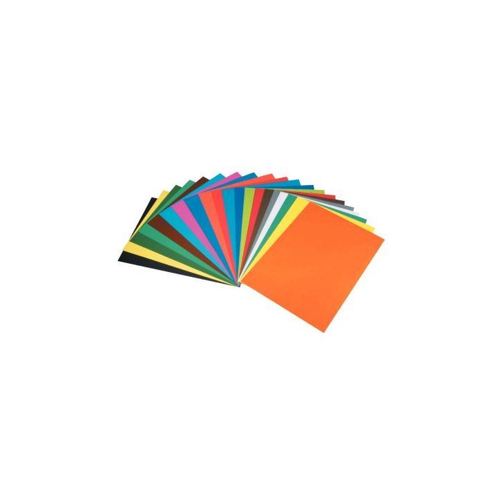 Paquet de 10 feuilles de Carta 50x65 cm 270g vert clair 455519C CLAIREFONTAINE
