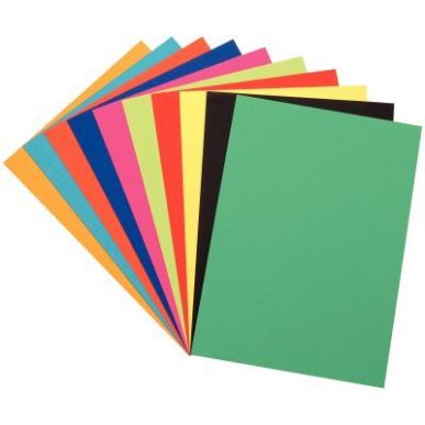 Achetez Paquet de 250 feuilles à  dessin de couleurs 24X32 250G 22738 pas cher sur Ma Rentrée Sco..