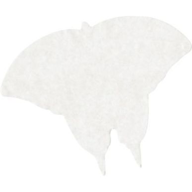 Achetez Sachet de 48 papillons en papier diffuseur blanc format 23 x 18 cm 1111001 pas cher sur Ma R..